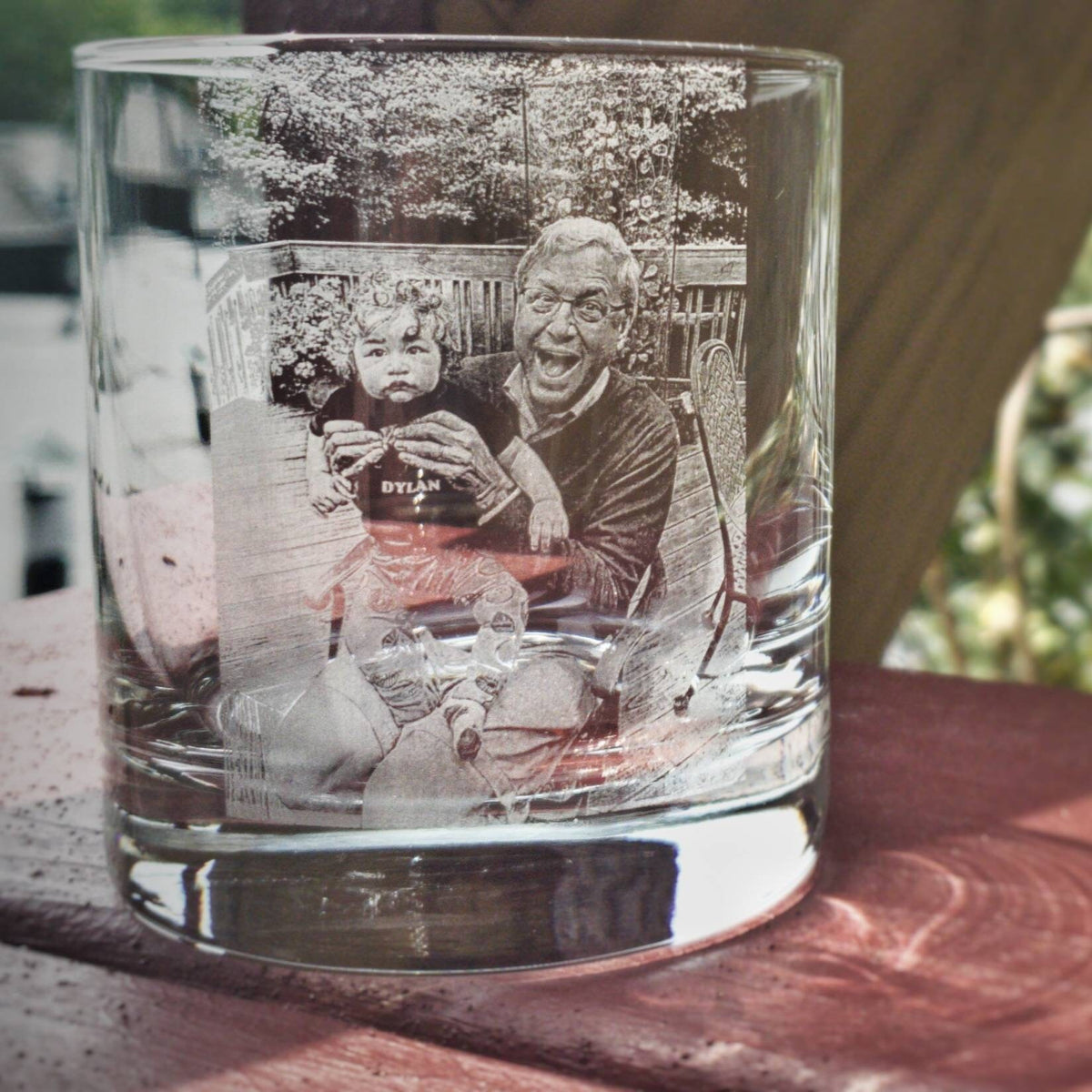 Father's Day Gift from Daughter Glass | Personalized Dad Gift