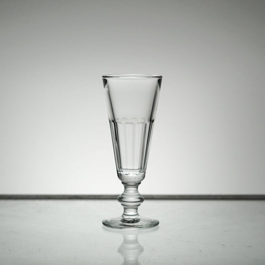 Vintage Glass Set Champagne Flute Glassware Set of 7
