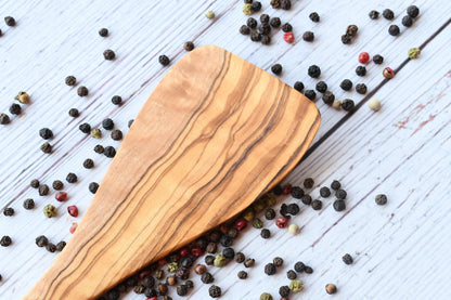 Rustic Olive Wood Spoon: Handmade Kitchen Utensil, Eco-Friendly Gift Christmas gift