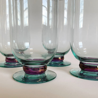 Postmodern Tumbler Glasses - Set of 4